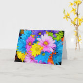 Carte de voeux Daisy Flower Mix (Fleur jaune)