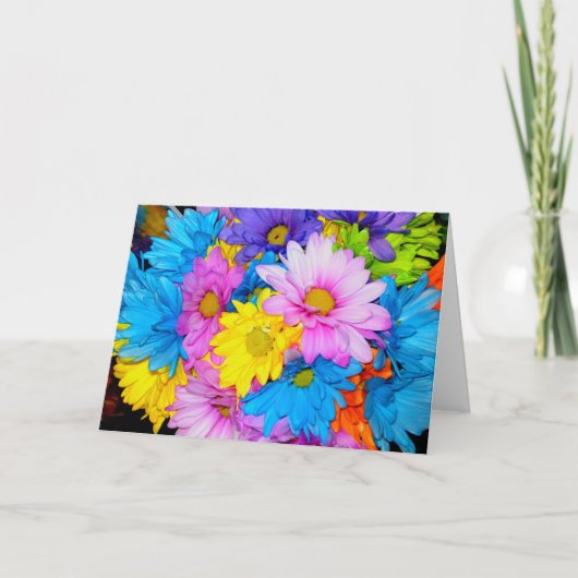 Carte de voeux Daisy Flower Mix (Devant)