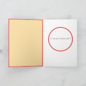 Carte de voeux dalmate (Intérieur)