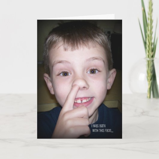 Carte de voeux d'ami (Devant)