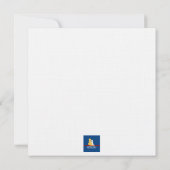 Carte de voeux d'amitié Chiens roses (Dos)