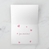 Carte de vœux d'amour (Intérieur)