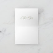 Carte de voeux d'amour (Intérieur)