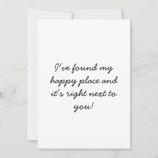 Carte de vœux d'amour (Devant)