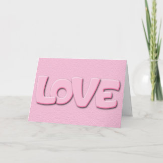 Carte de vœux d'amour