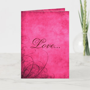 Carte de vœux d'amour : Collection Love's Twilight