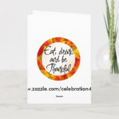 Carte de voeux d'amour de grâce (Dos)