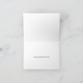 Carte de vœux d'amour de mouton (Intérieur)