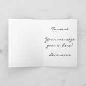 Carte de voeux d'amour de panda (Intérieur)