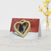 Carte de vœux d'amour pour Leilo (Fleur jaune)