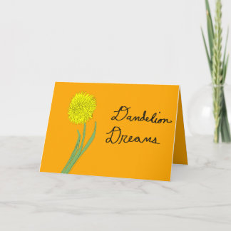 Carte de voeux Dandelion Dreams