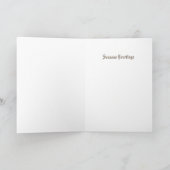 Carte de voeux d'ange de Noël (Intérieur)