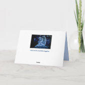 carte de voeux d'ange de nuit (Dos)