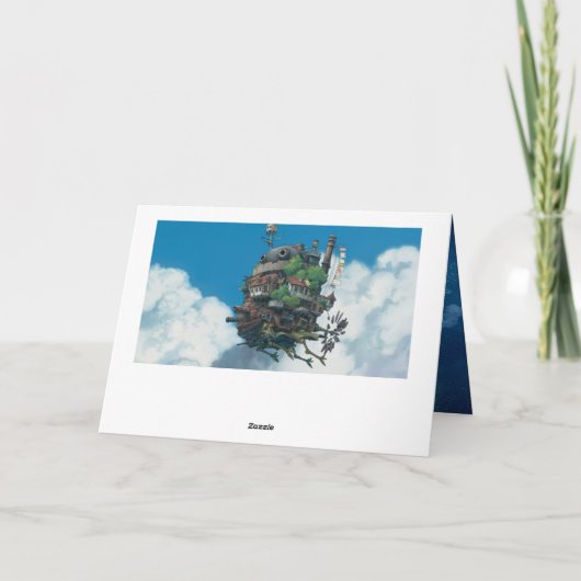 Carte de voeux d'Anime (Dos)