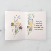 Carte de vœux d'anniversaire (Intérieur)