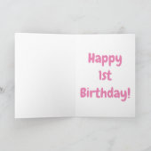 Carte de voeux d'anniversaire (Intérieur)