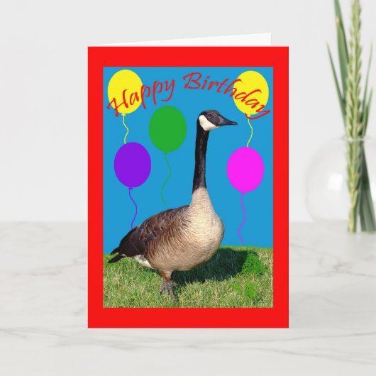 Carte de voeux d'anniversaire (Devant)