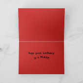 Carte de voeux d'anniversaire (Intérieur)