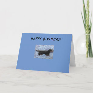 Carte de vœux d'anniversaire