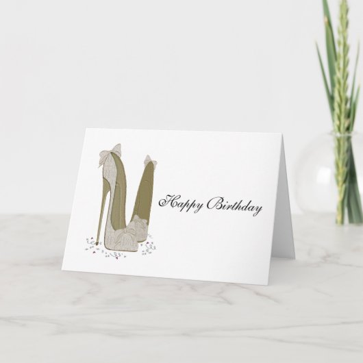 Carte de voeux d'anniversaire (Devant)