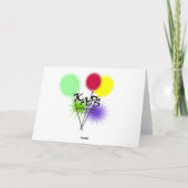 Carte de voeux d'anniversaire (Dos)