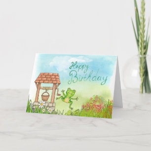Carte de voeux d'anniversaire