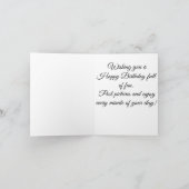Carte de vœux d'anniversaire (Intérieur)