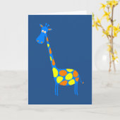 Carte de voeux d'anniversaire (Fleur jaune)