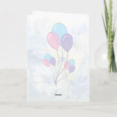 Carte de vœux d'anniversaire (Dos)
