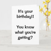 Carte de voeux d'anniversaire (Fleur jaune)