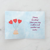 Carte de vœux d'anniversaire (Intérieur)