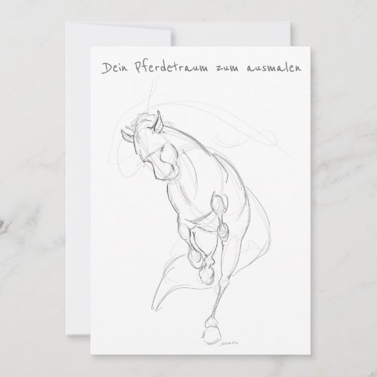 Carte de vœux d'anniversaire à colorier pour les a (Devant)