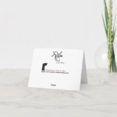 Carte de voeux d'anniversaire à la spa (Dos)