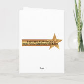 Carte de voeux d'anniversaire Aquarius Uranus (Dos)