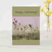 Carte de voeux d'anniversaire avec la conception (Fleur jaune)