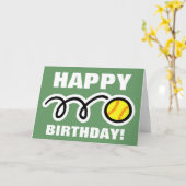 Carte de voeux d'anniversaire avec la conception (Fleur jaune)