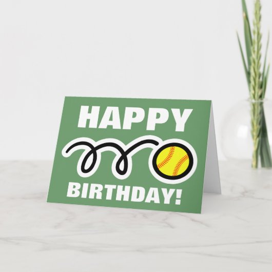 Carte de voeux d'anniversaire avec la conception (Devant)
