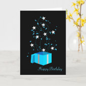 Carte de voeux d'anniversaire - Bureau d'affaires (Fleur jaune)