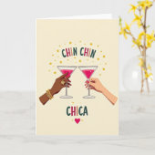 Carte de voeux d'anniversaire de célébration (Fleur jaune)