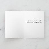 Carte de voeux d'anniversaire de l'artiste (Intérieur)