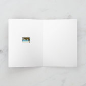 Carte de vœux d'anniversaire de l'île tropicale Co (Intérieur)