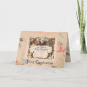 Carte de voeux d'anniversaire de mariage (Dos)