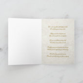 Carte de vœux d'anniversaire de mariage de 50 ans  (Intérieur)