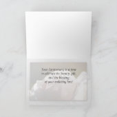 Carte de vœux d'anniversaire de mariage de maman e (Intérieur)