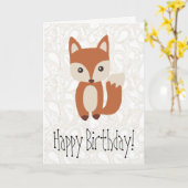 Carte de voeux d'anniversaire de naissance de Baby (Fleur jaune)