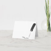 Carte de voeux d'anniversaire de plage (Dos)