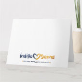 Carte de vœux d'anniversaire de poussin de pingoui (Dos)