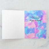 Carte de voeux d'anniversaire de Siamese (Intérieur)