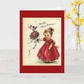 Carte de voeux d'anniversaire de soeur (Fleur jaune)