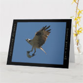 Carte de voeux d'anniversaire d'oiseau et de (Fleur jaune)